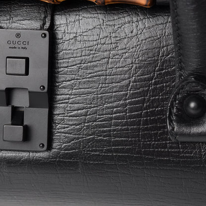 Gucci Calfskin Bamboo Bullet Black 11 of 20