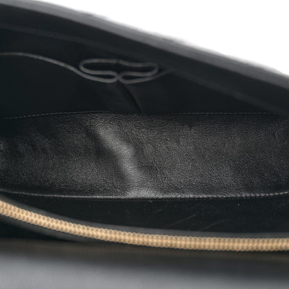 Chanel Caviar Lizard Embossed Quilted Small Coco Handle Flap Black 5 of 10