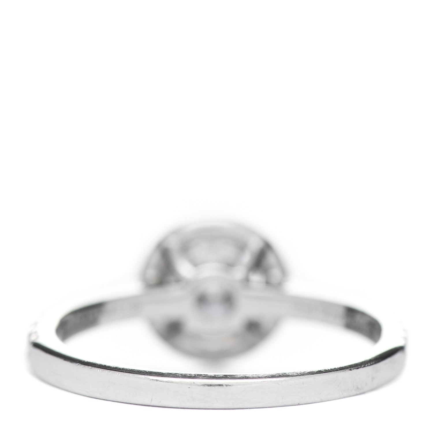 Tiffany Platinum Diamond .94ct Soleste Round Brilliant Engagement Ring 54 7 3 of 5