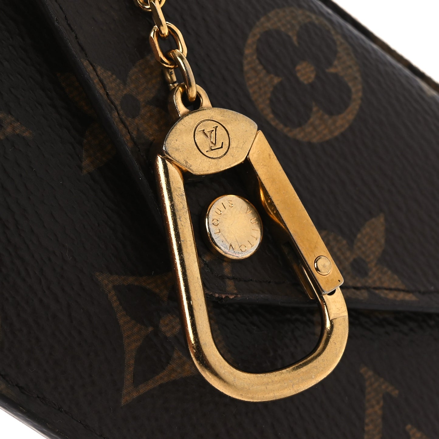 Monogram Recto Verso Card Holder Black