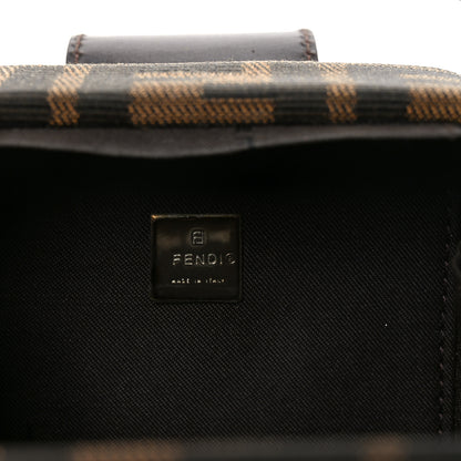 Fendi Zucca Mini Baguette Box Bag Tobacco Black 6 of 9