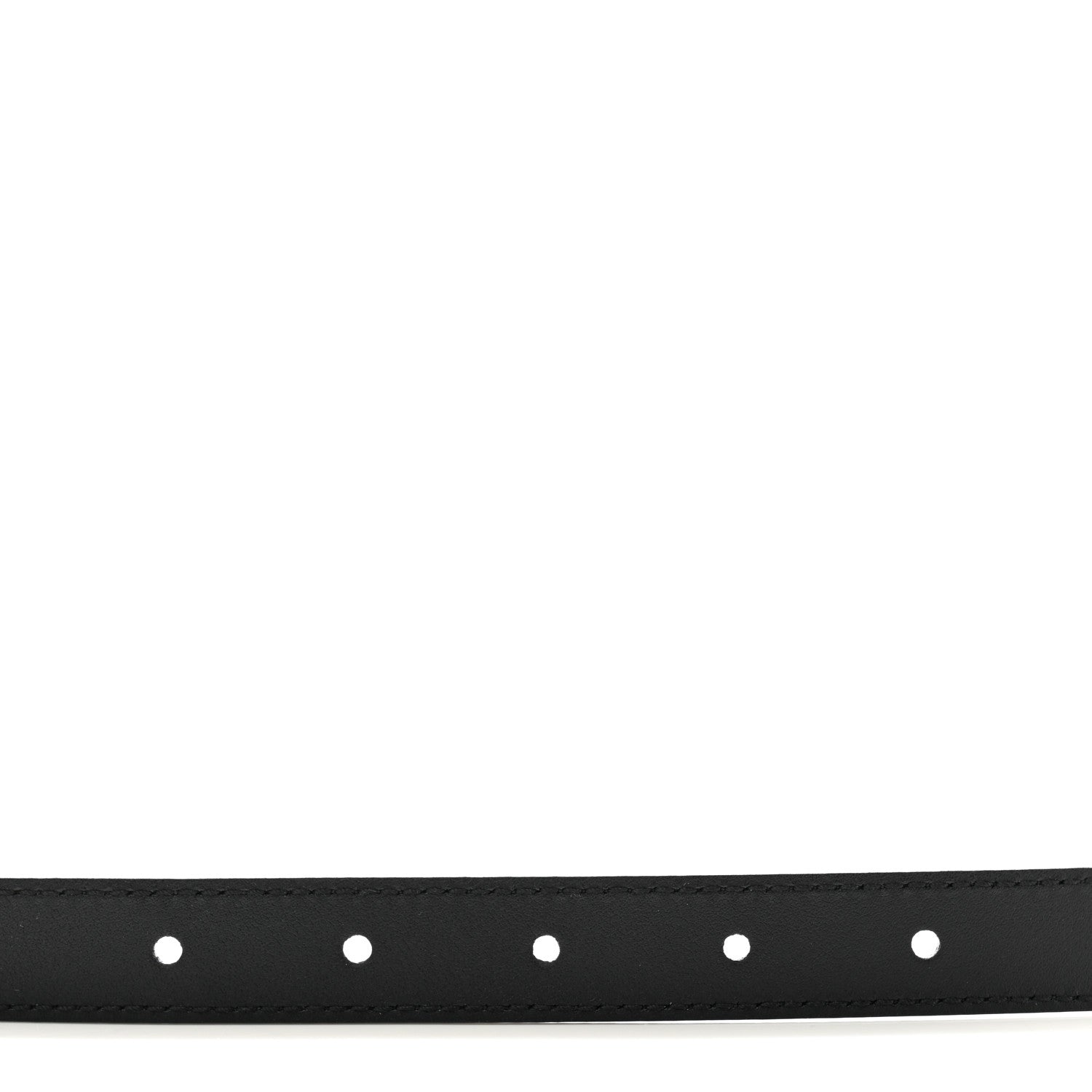 Gucci Calfskin Double G 20mm Belt 95 38 Black 4 of 8
