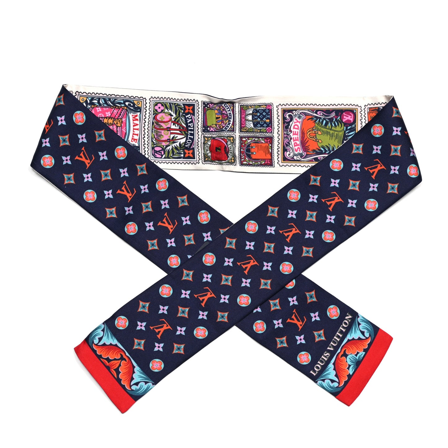 Silk Lettre A Louis Bandeau White