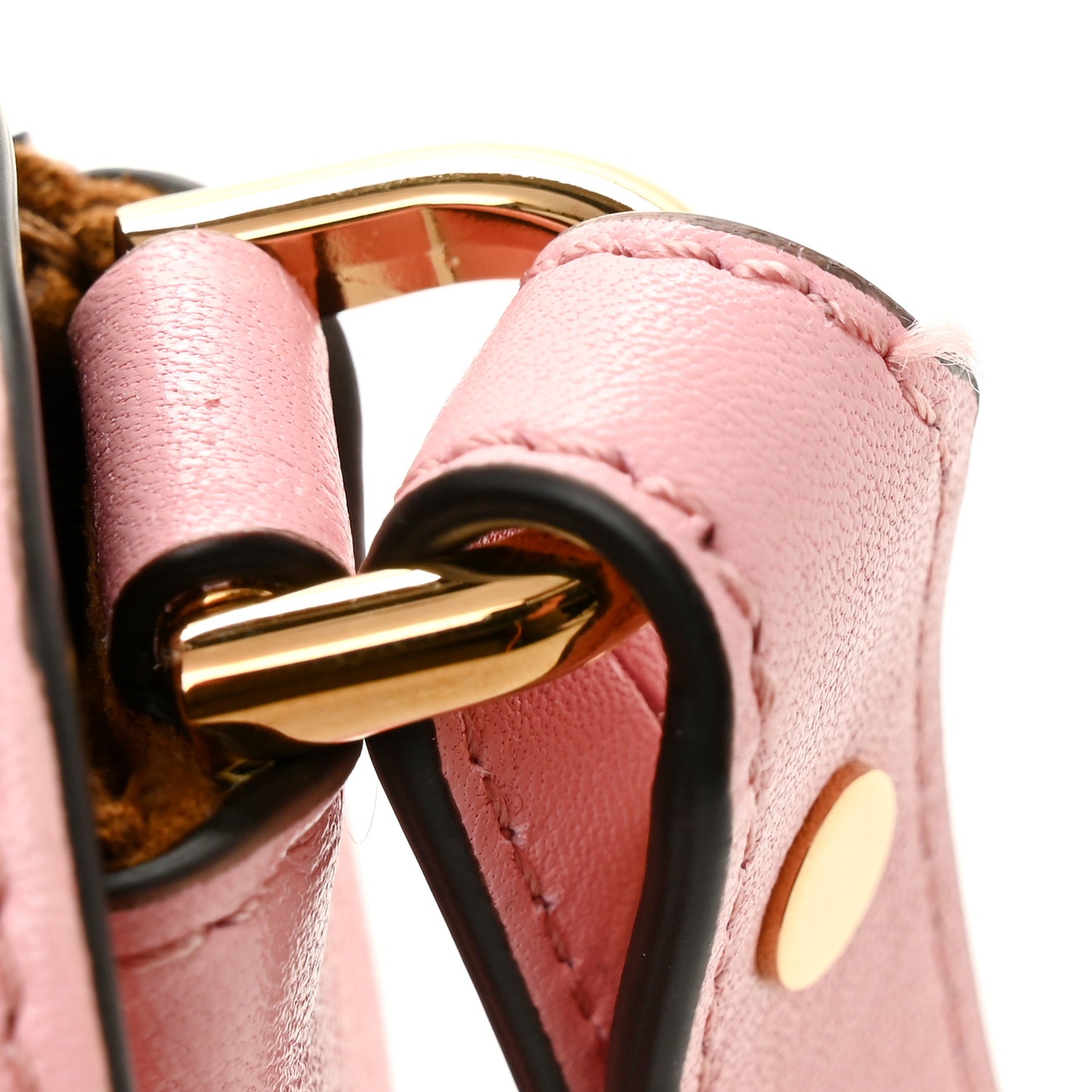 Lambskin Tag Mini Bag English Rose