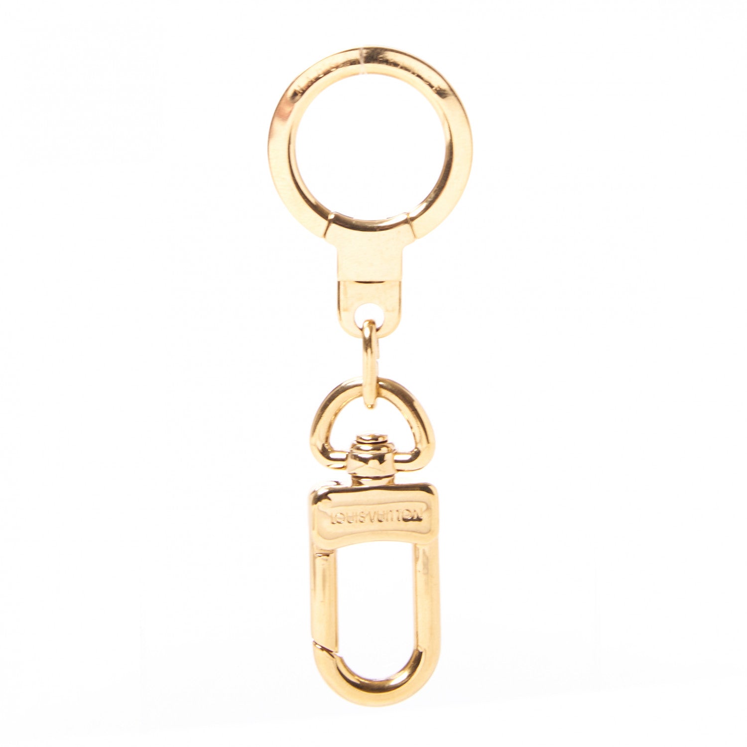 Louis Vuitton Pochette Extender Key Ring Gold 1 of 3