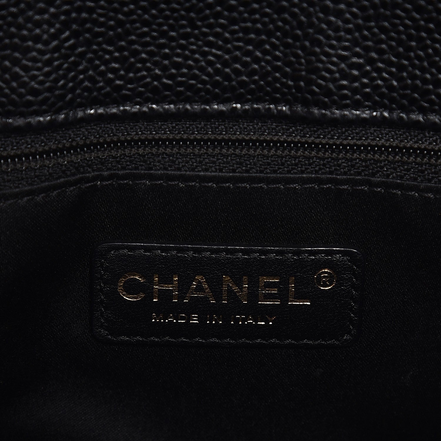 Chanel Caviar Quilted Grand Shopping Tote GST Black 6 of 11