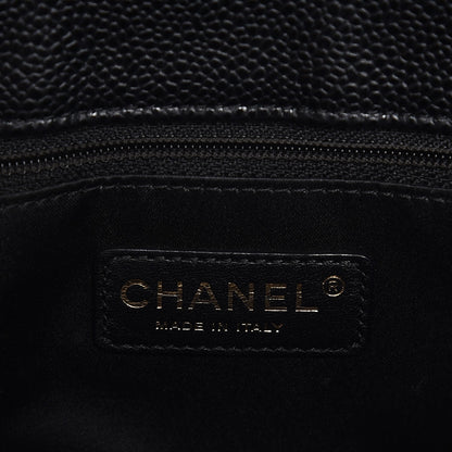 Chanel Caviar Quilted Grand Shopping Tote GST Black 6 of 11