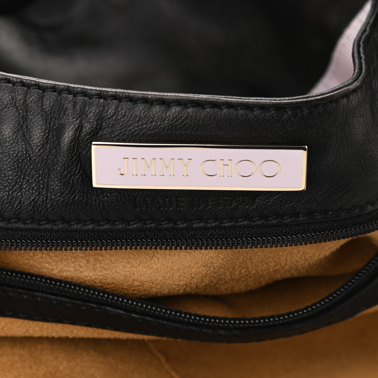 Jimmy Choo Calfskin Satchel Black 6 of 10