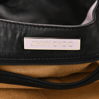Jimmy Choo Calfskin Satchel Black 6 of 10