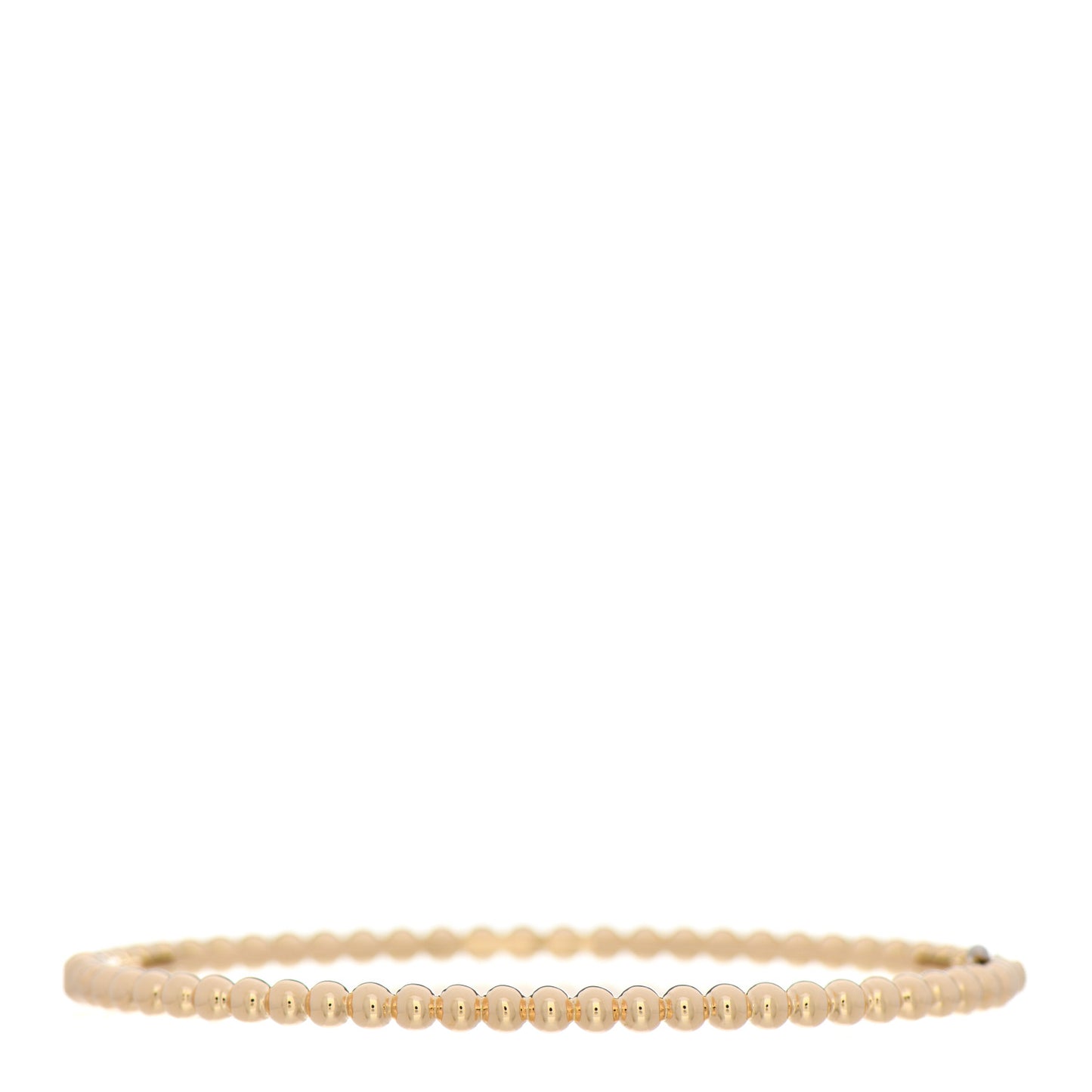 18K Yellow Gold Perlee Pearls of Gold Bracelet L