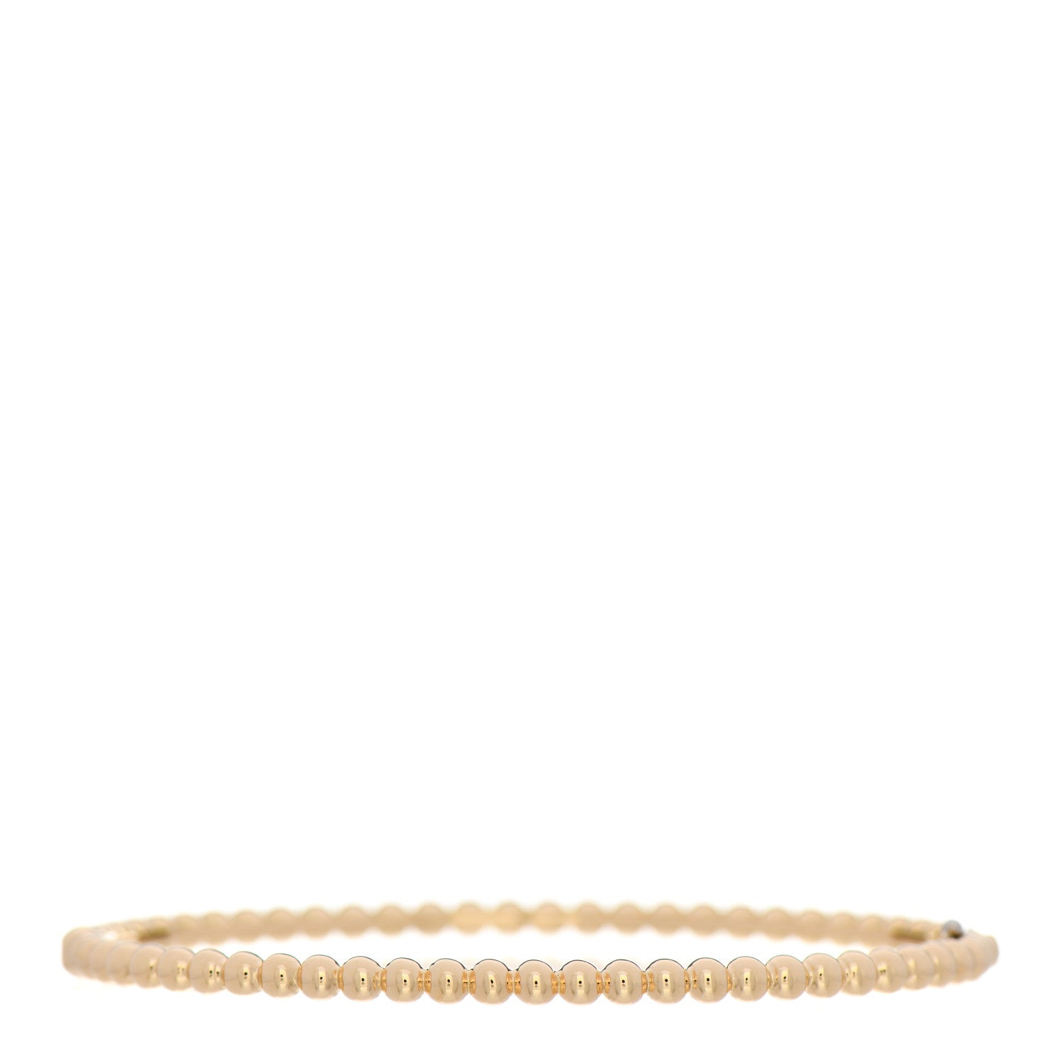 Van Cleef & Arpels 18K Yellow Gold Perlee Pearls of Gold Bracelet L 2 of 4