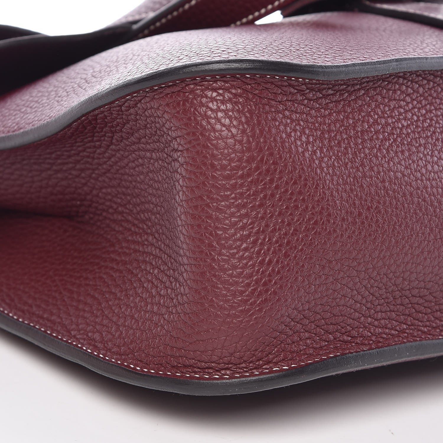 Hermes Taurillon Clemence Halzan 31 Bordeaux 10 of 14