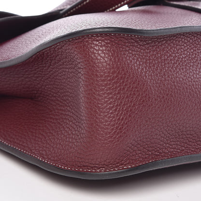 Hermes Taurillon Clemence Halzan 31 Bordeaux 10 of 14