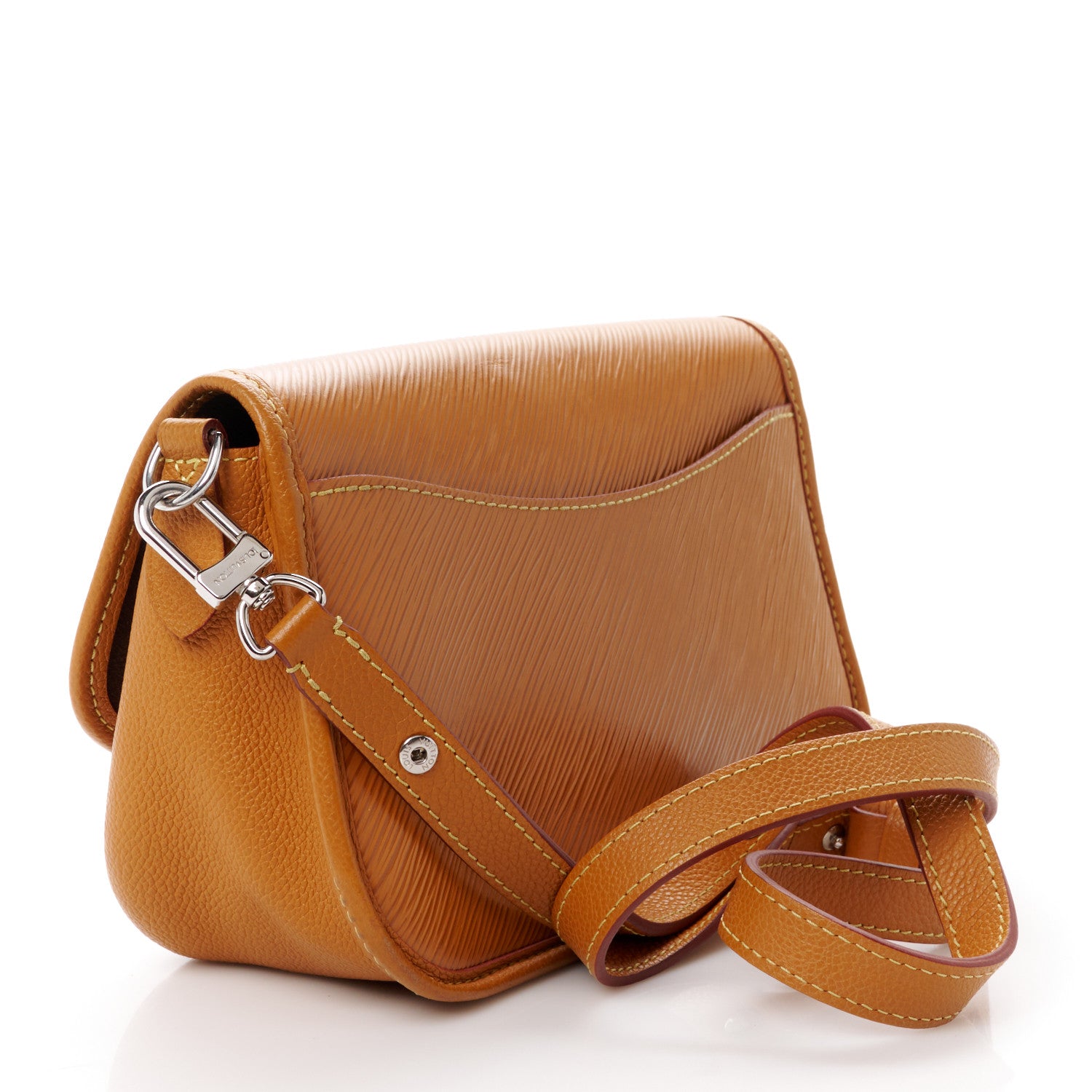 Louis Vuitton Epi Buci Crossbody Gold Honey 3 of 9