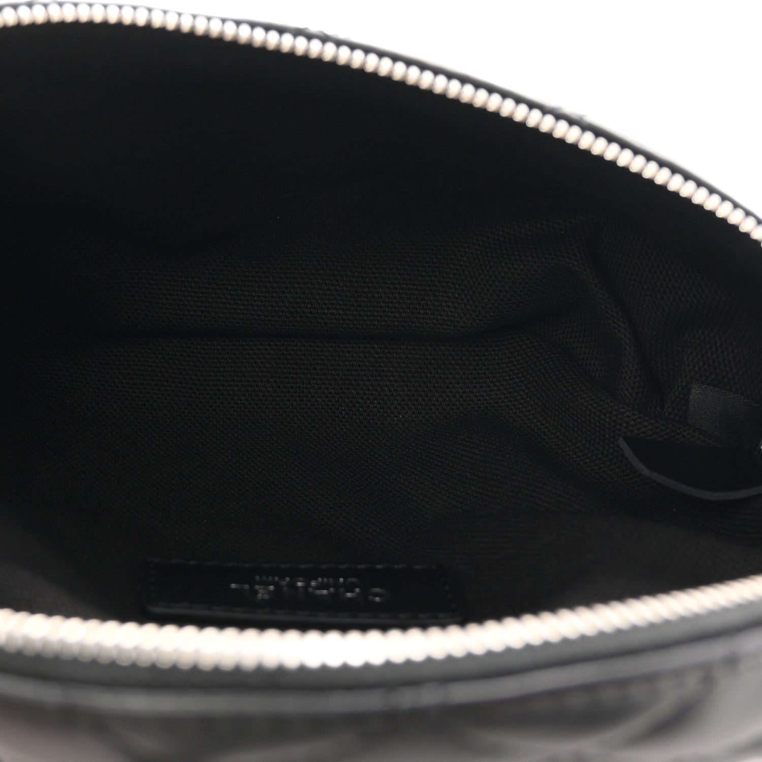 Chanel Calfskin Quilted Uniform Waist Belt Bag Black 5 of 10