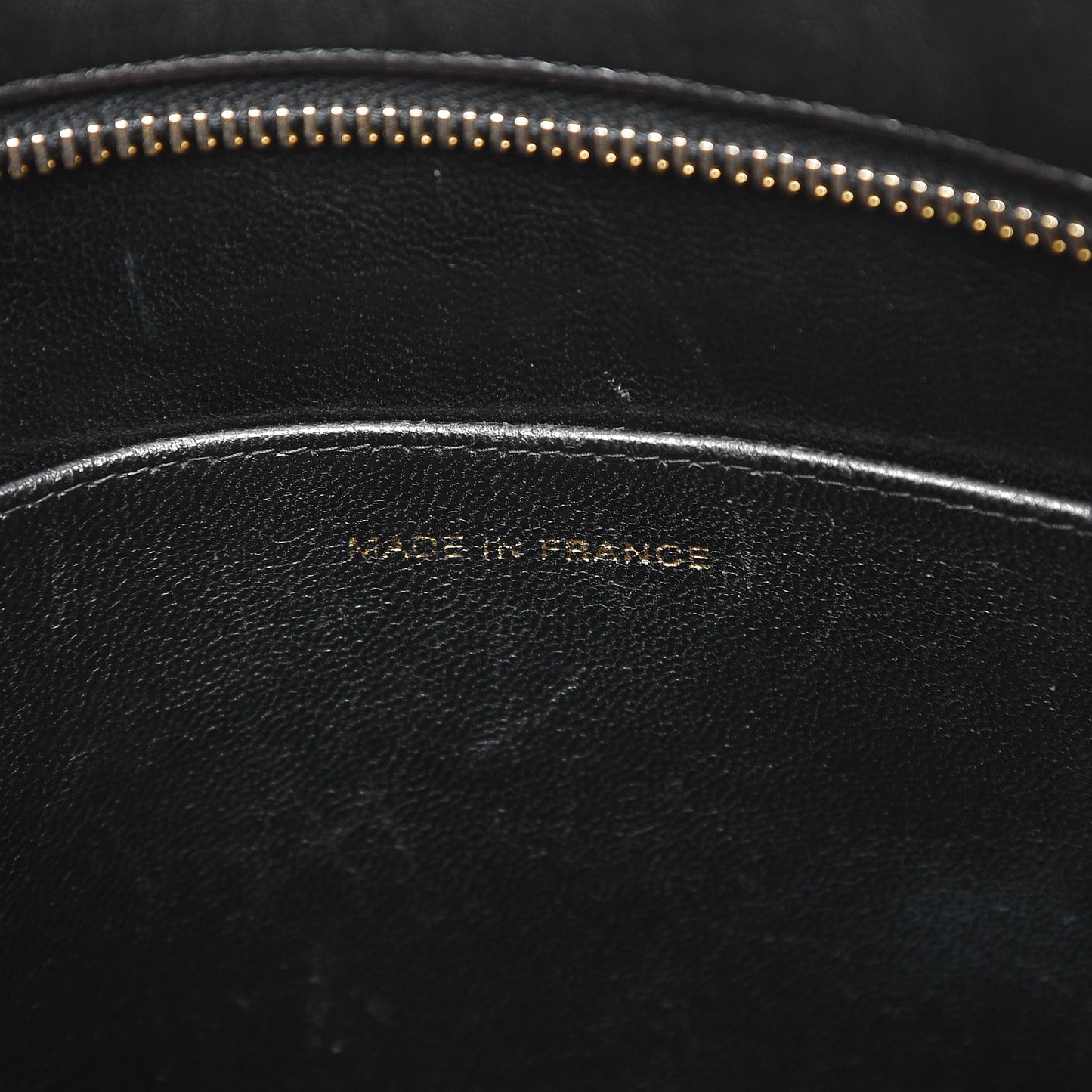 Lambskin Quilted Medallion Tote Black