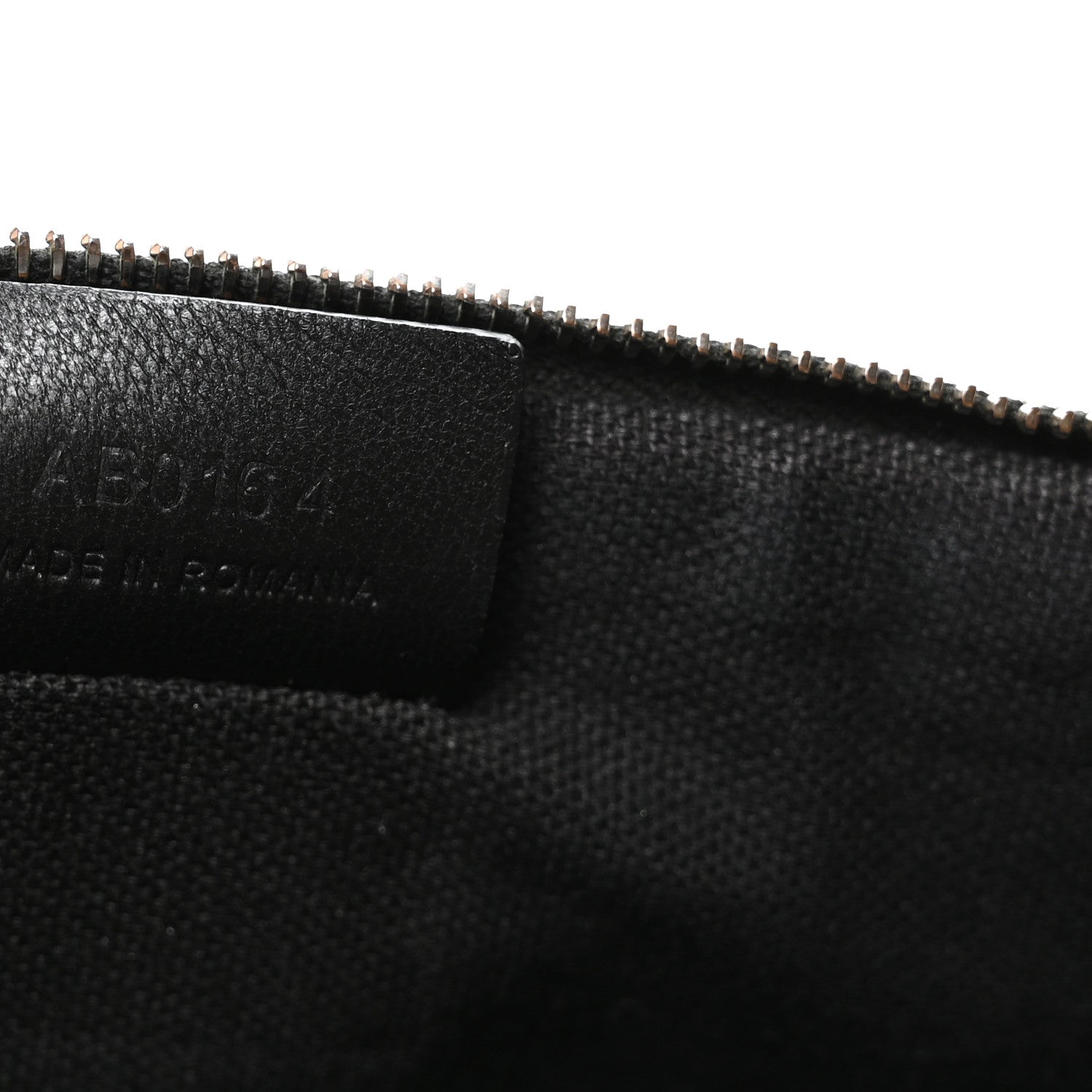 Givenchy Texutured Coated Canvas Rottweiler Print Large Cosmetic Pouch Black 7 of 7