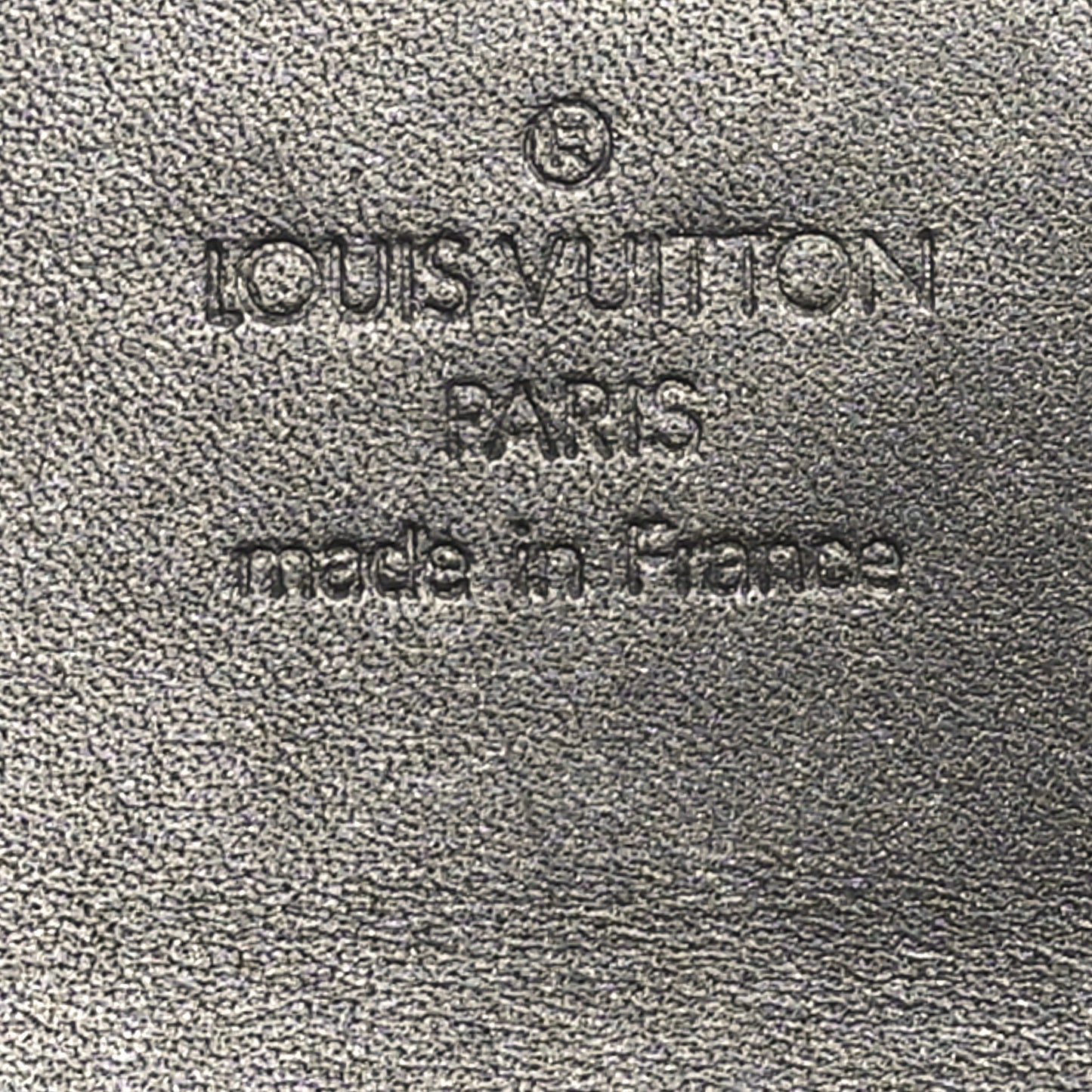 Mat Monogram Porte Tresor International Gris
