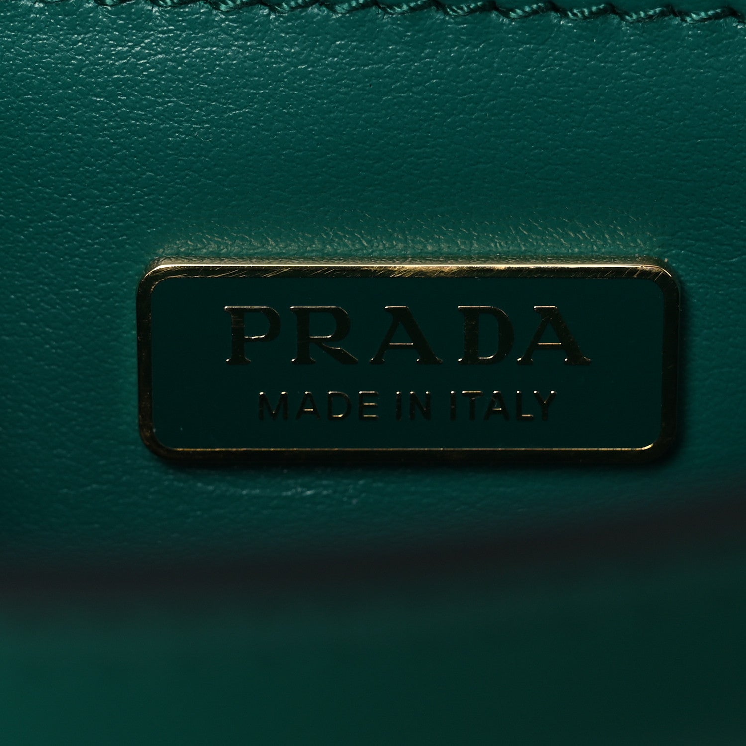 Prada Box Calfskin Triangle Embleme Flap Shoulder Bag Assenzio 6 of 12