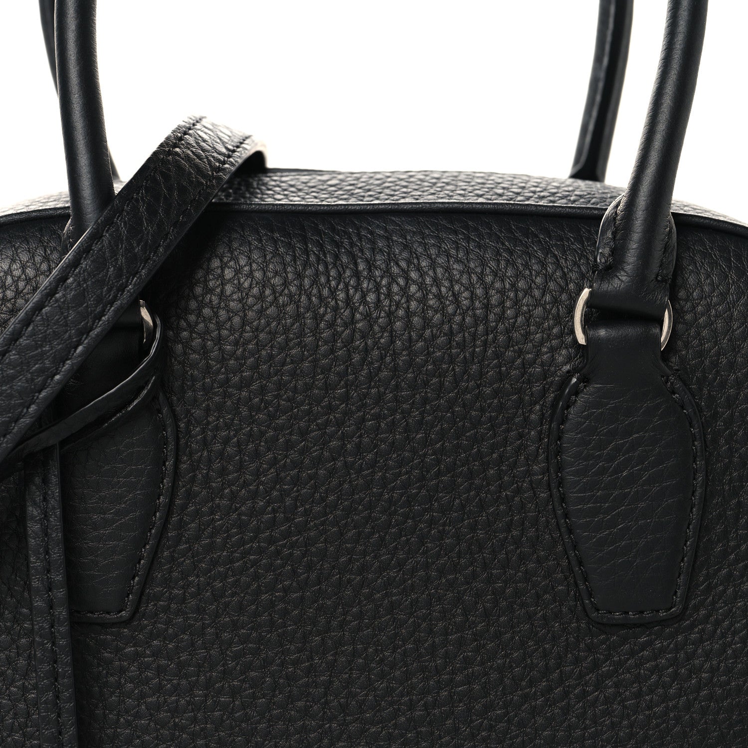 The Row Matte Grained Calfskin India 10 Black 7 of 9