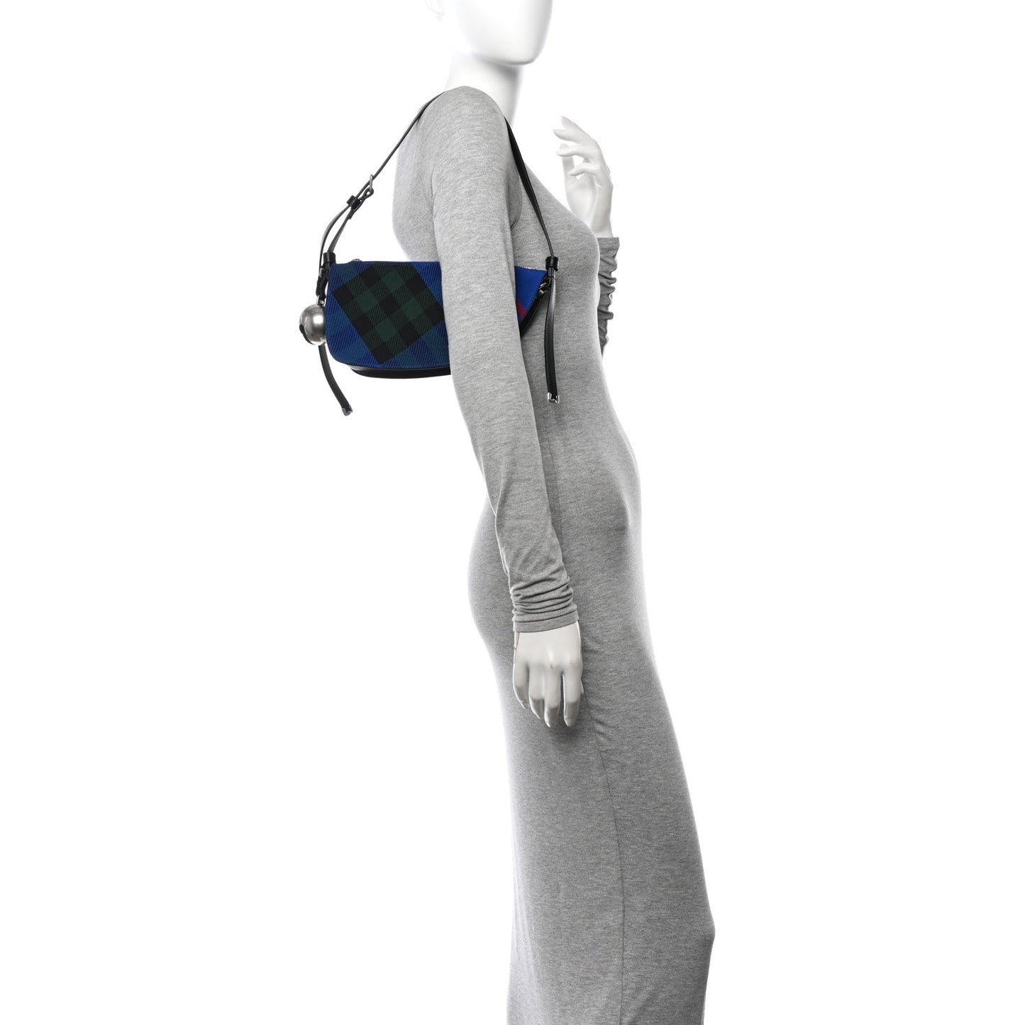 Jacquard Check Mini Shield Bag Knight