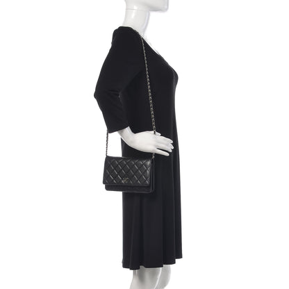 Chanel Caviar Quilted Wallet On Chain WOC Black 2 of 11