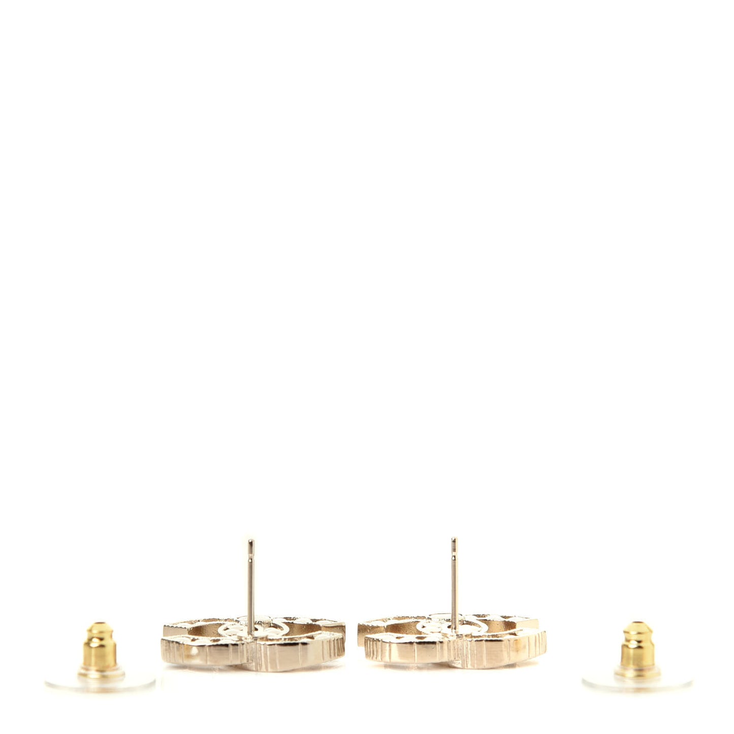 Pearl CC Earrings Gold