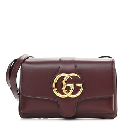 Gucci Vitello Palmellato Lux Small Arli Flap Shoulder Bag Vintage Bordeaux 1 of 12