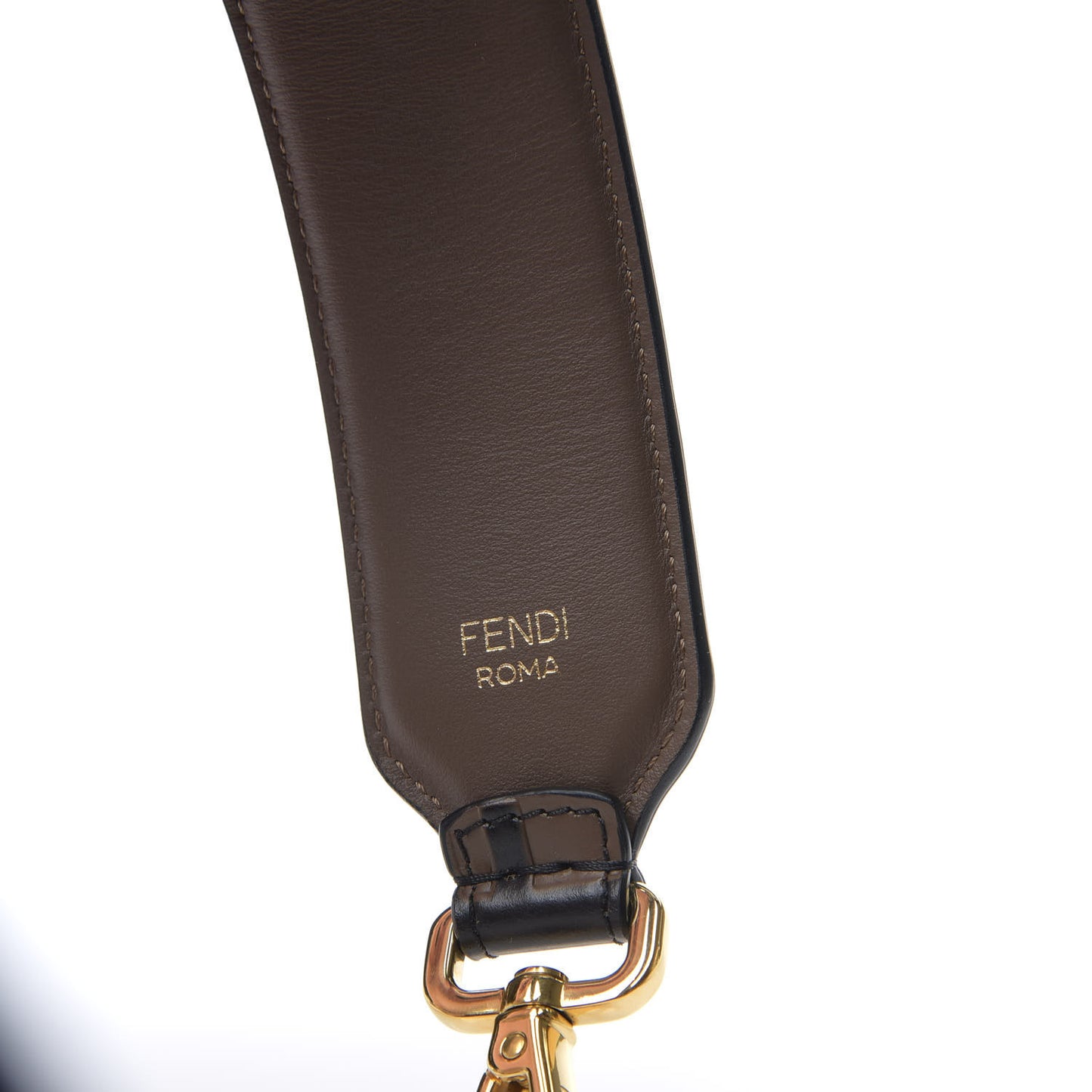 Vitello Century Bi-Color FF 1974 Embossed Strap You Maya Black