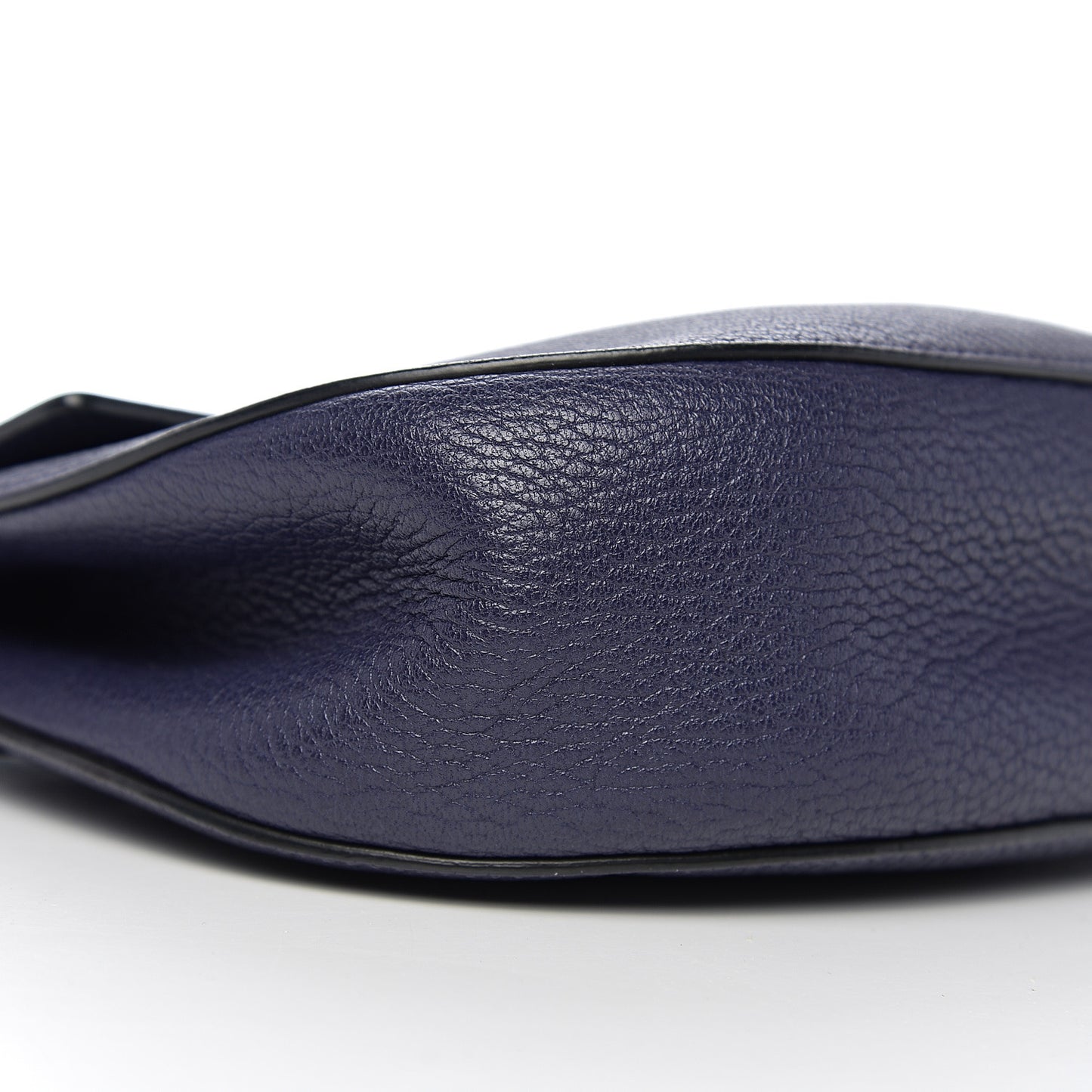 Grained Lambskin Drew Shoulder Bag Royal Navy