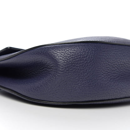 Chloe Grained Lambskin Drew Shoulder Bag Royal Navy 9 of 11
