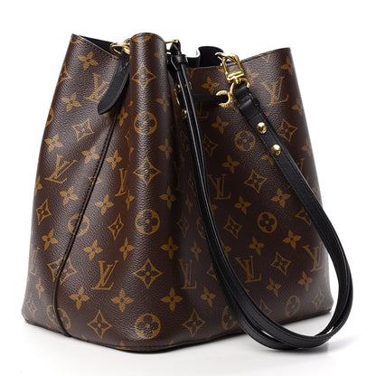 Louis Vuitton Monogram Neonoe MM Black 3 of 7