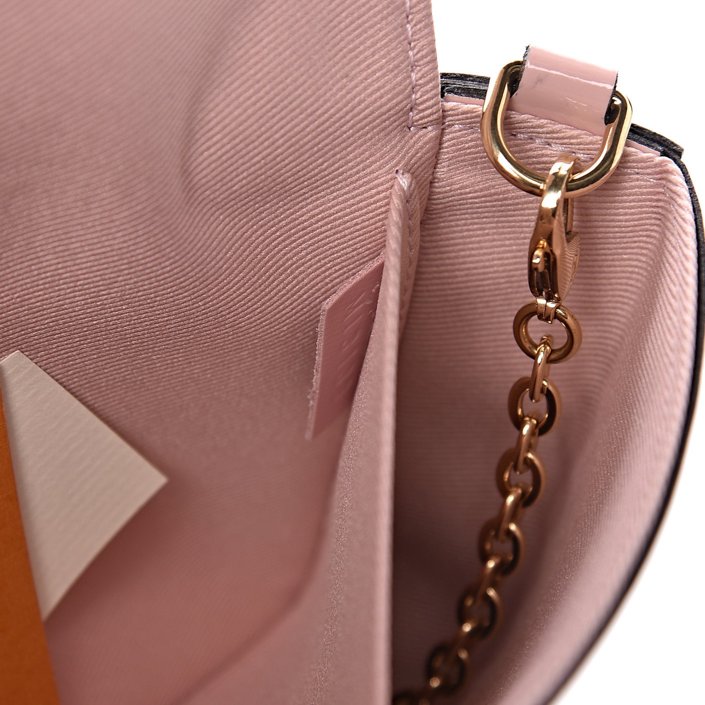 Vernis Felicie Chain Wallet Rose Ballerine