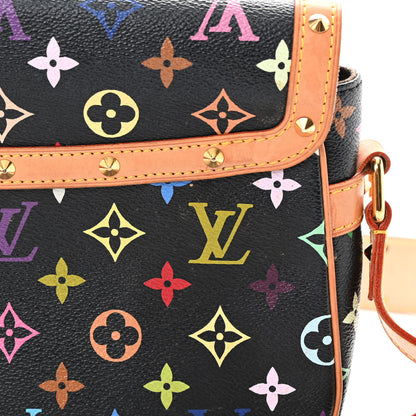 Louis Vuitton Monogram Multicolor Sologne Black 16 of 16