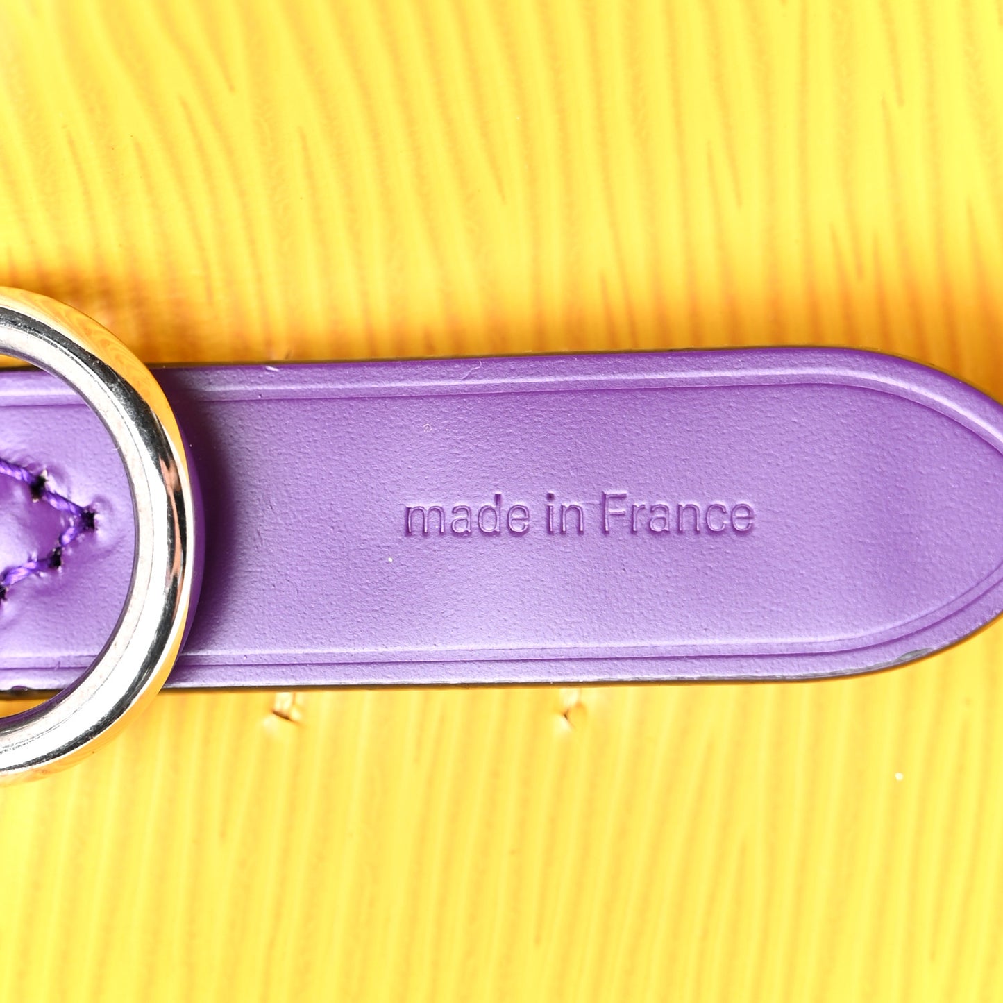 LOUIS VUITTON Epi NeoNoe MM Citron Violet