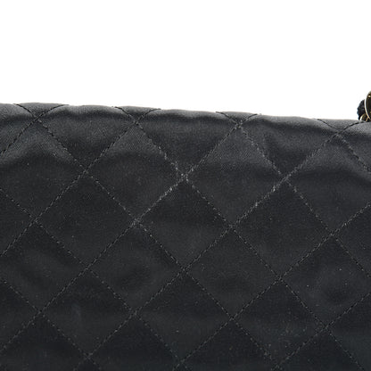 Chanel Satin Quilted Extra Mini Rectangular Flap Black 14 of 14