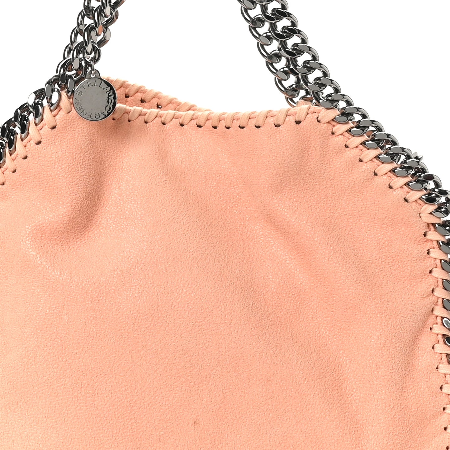 Shaggy Deer Mini Falabella Fold Over Tote Honey