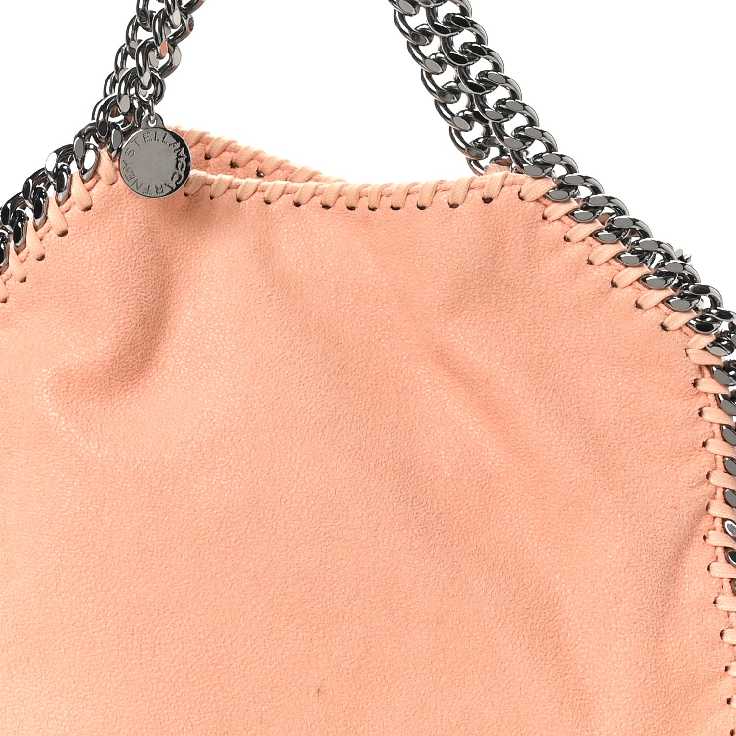 Stella McCartney Shaggy Deer Mini Falabella Fold Over Tote Honey 7 of 9