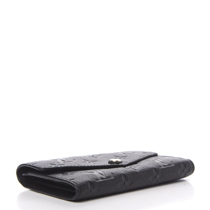 Louis Vuitton Empreinte Compact Curieuse Wallet Black 4 of 8