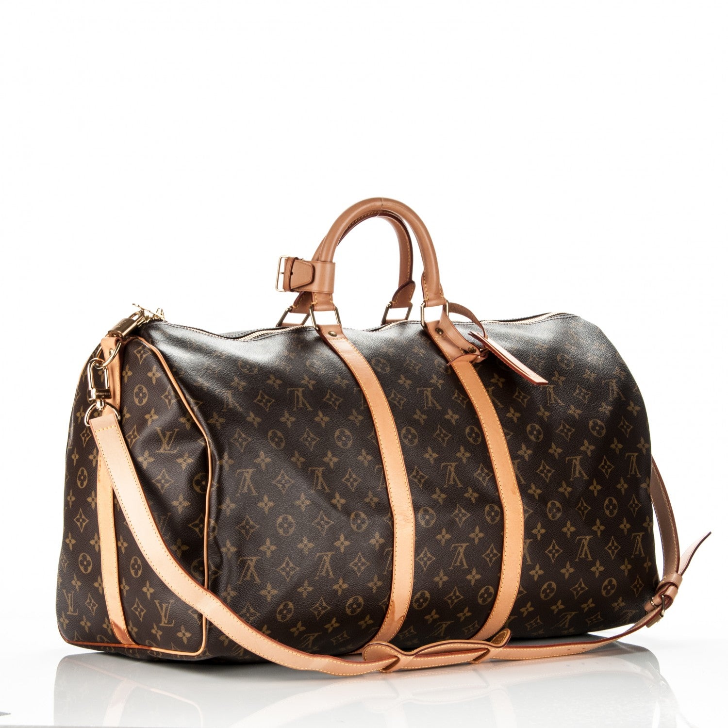 Louis Vuitton Monogram Keepall Bandouliere 55 3 of 10