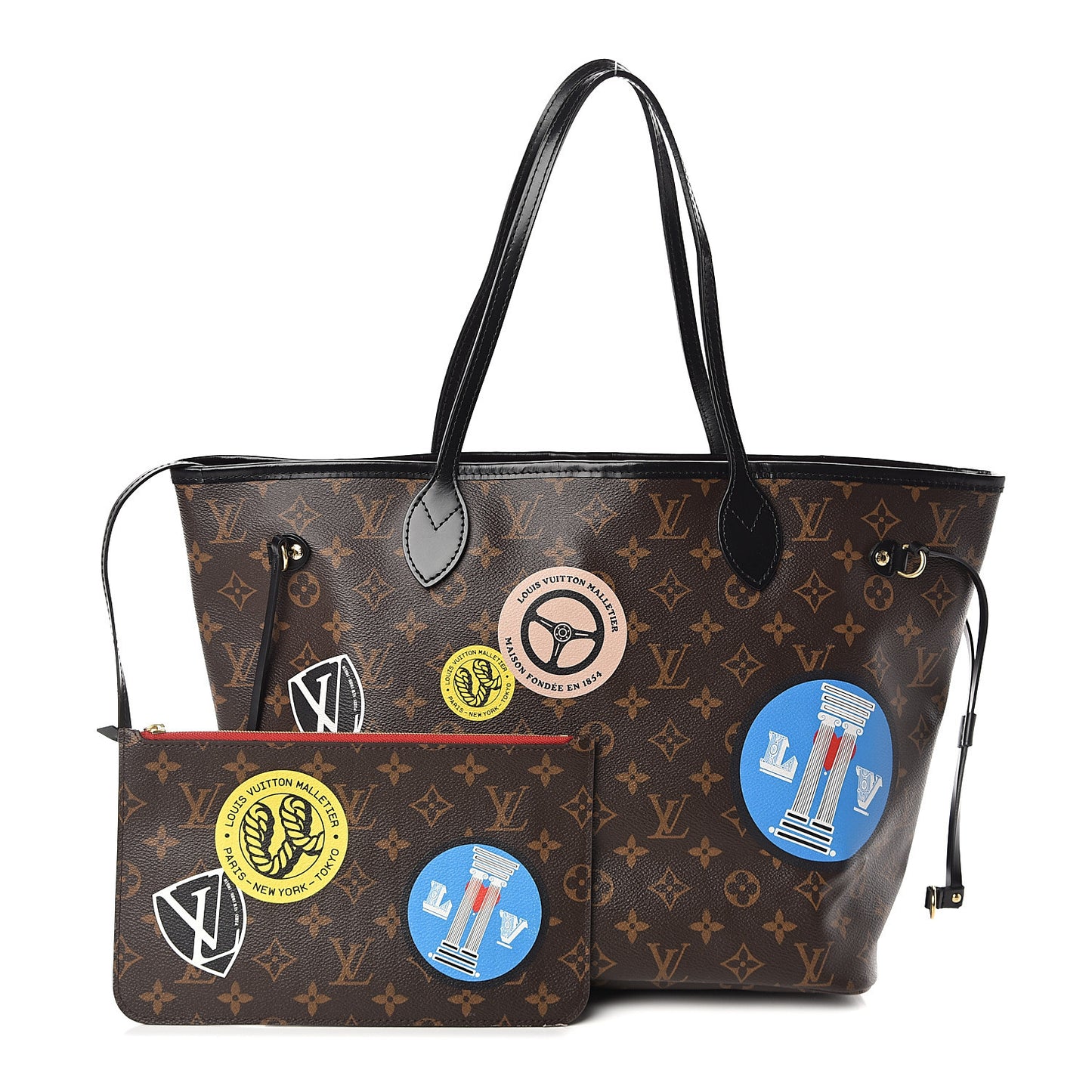 Monogram World Tour Neverfull MM