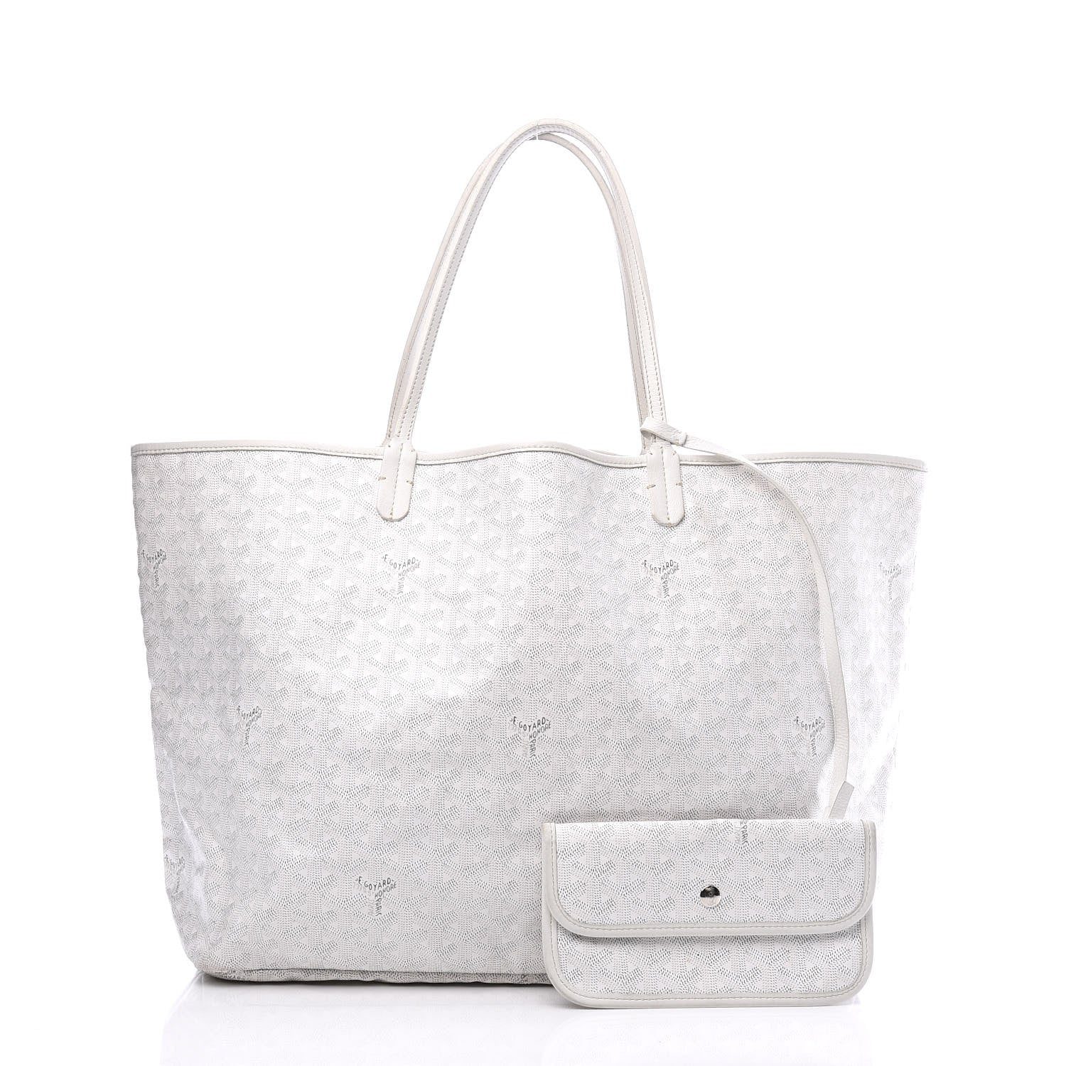 Goyard Goyardine Saint Louis GM White 1 of 13