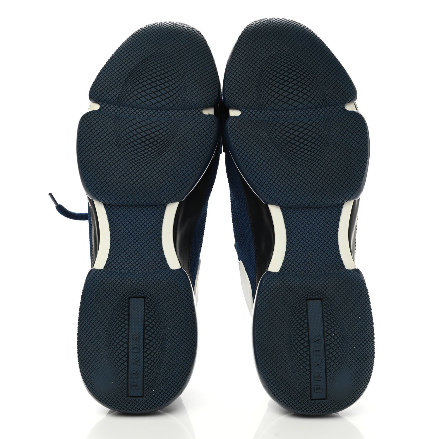 Prada Sport Knit Fabric Mens Cloudbust Sneakers 10.5 Baltico 5 of 7