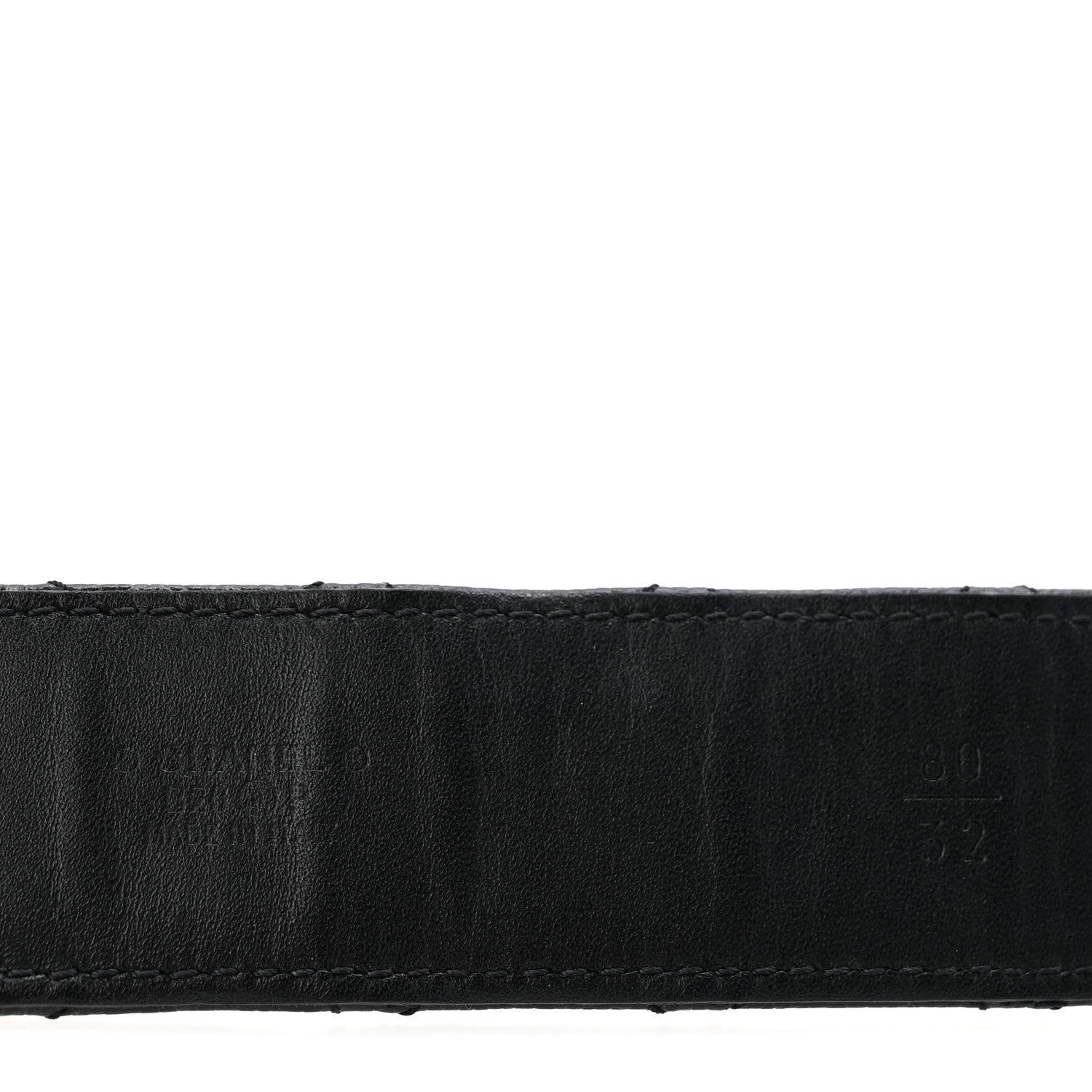 Chanel Caviar Quilted CC Chain Belt 80 32 Black 5 of 7