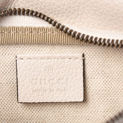 Gucci Grained Calfskin Small Logo Belt Bag White 6 of 7