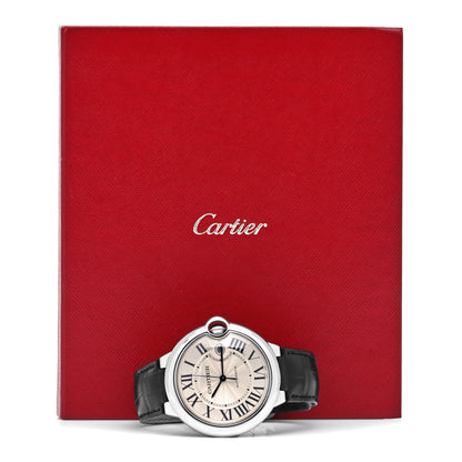 Cartier Stainless Steel Alligator 42mm Ballon Bleu De Cartier Automatic Watch 5 of 5