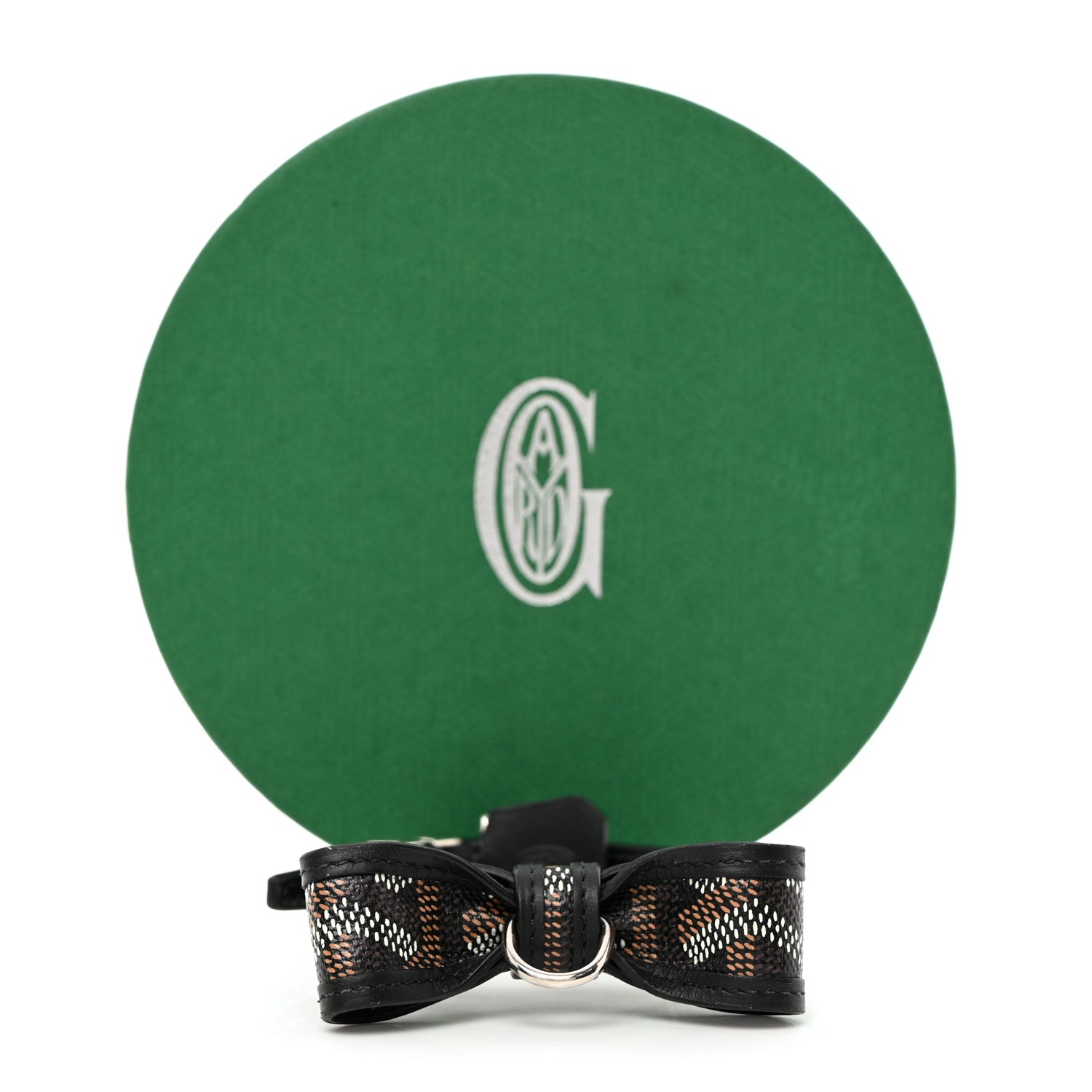 Goyard Goyardine Oscar Dog Collar Black 9 of 9