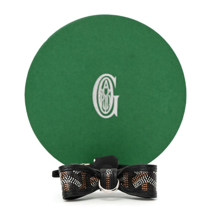 Goyard Goyardine Oscar Dog Collar Black 9 of 9