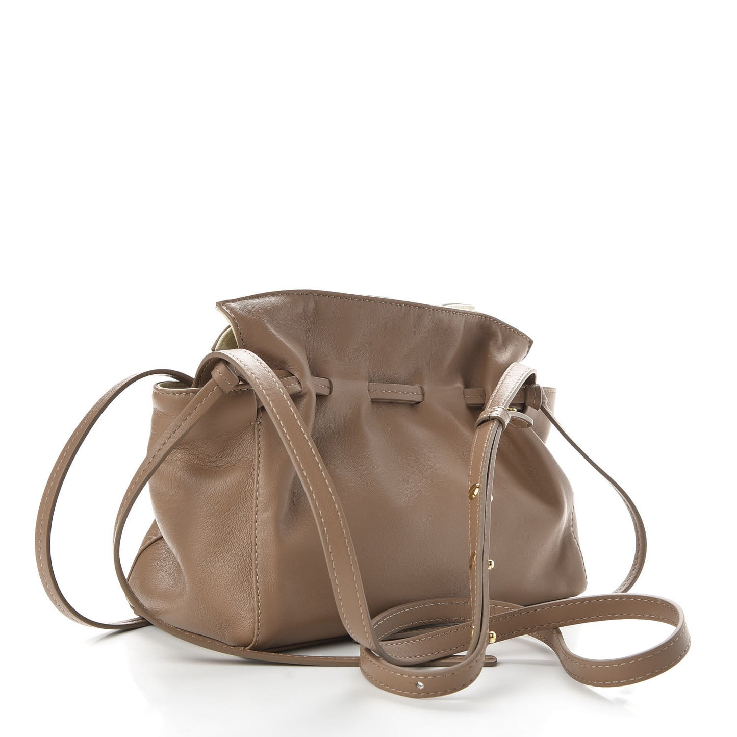 Lambskin Mini Protea Bag Biscotto