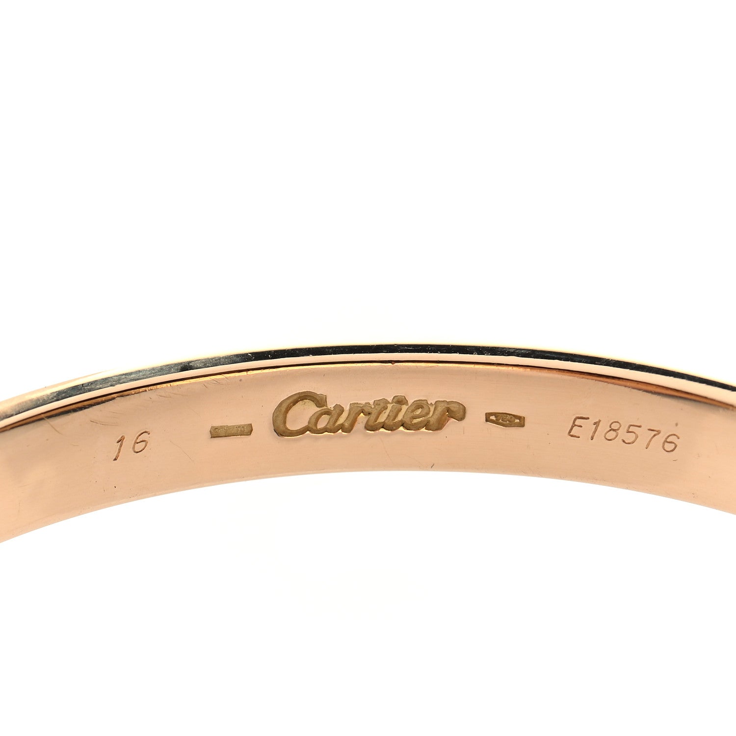 Cartier 18K Yellow Gold LOVE Bracelet 16 4 of 5